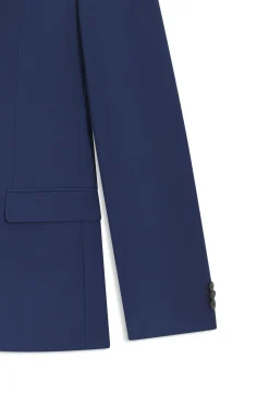 Extra-slim-fit suit in a wool blend