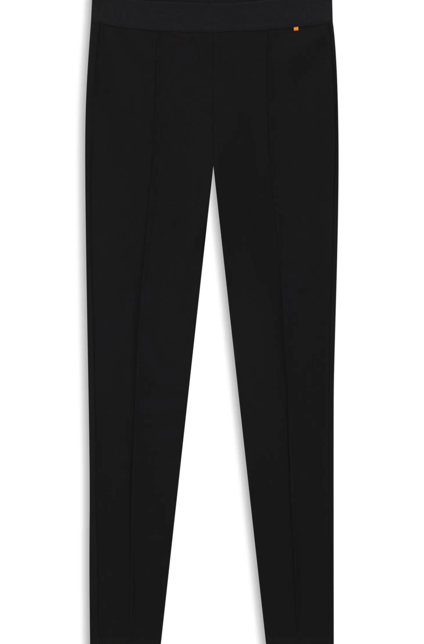 Extra-slim-fit trousers with front seam