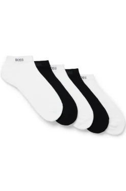 Five-pack of ankle-length socks
