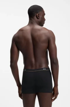 Five-pack of logo-waistband stretch-cotton boxer briefs