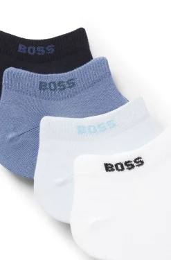 Five-pack of soft combed-cotton ankle socks