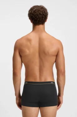 Five-pack of trunks in stretch cotton