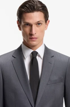 Formal tie in silk jacquard