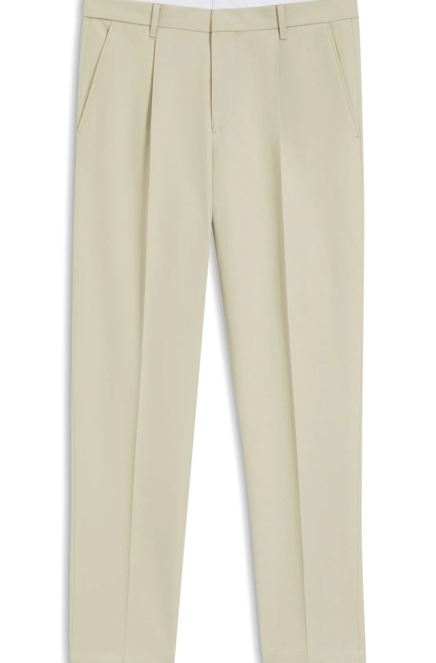 Formal trousers in a cotton blend