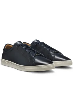 Gary trainers in brushed leather