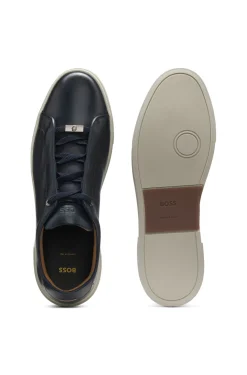 Gary trainers in brushed leather