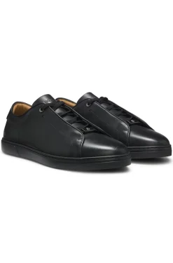 Gary trainers in brushed leather