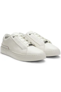 Gary trainers in grained leather
