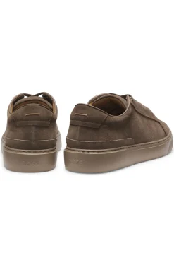 Gary trainers in suede with elastic lacing system