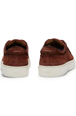 Gary trainers in suede with elastic lacing system