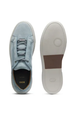 Gary trainers in suede with elastic lacing system