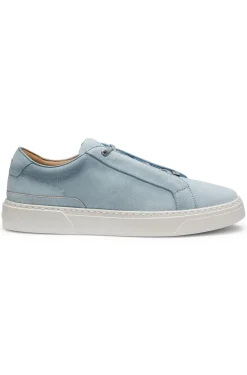 Gary trainers in suede with elastic lacing system
