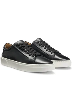 Gary trainers with leather uppers