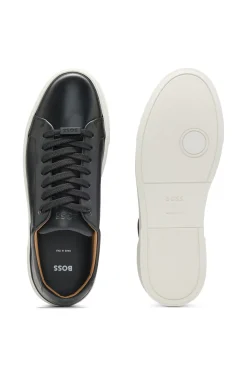 Gary trainers with leather uppers
