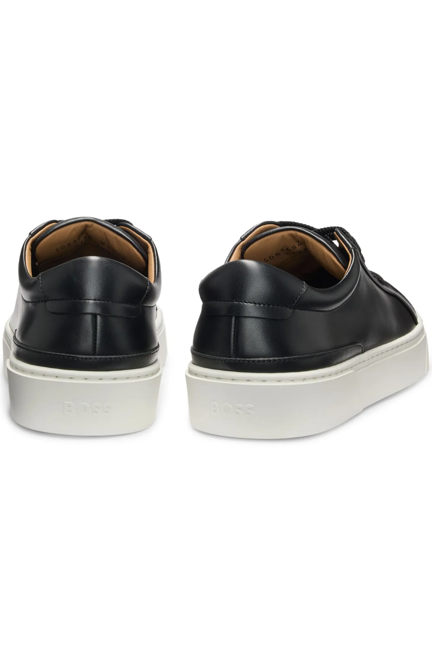 Gary trainers with leather uppers