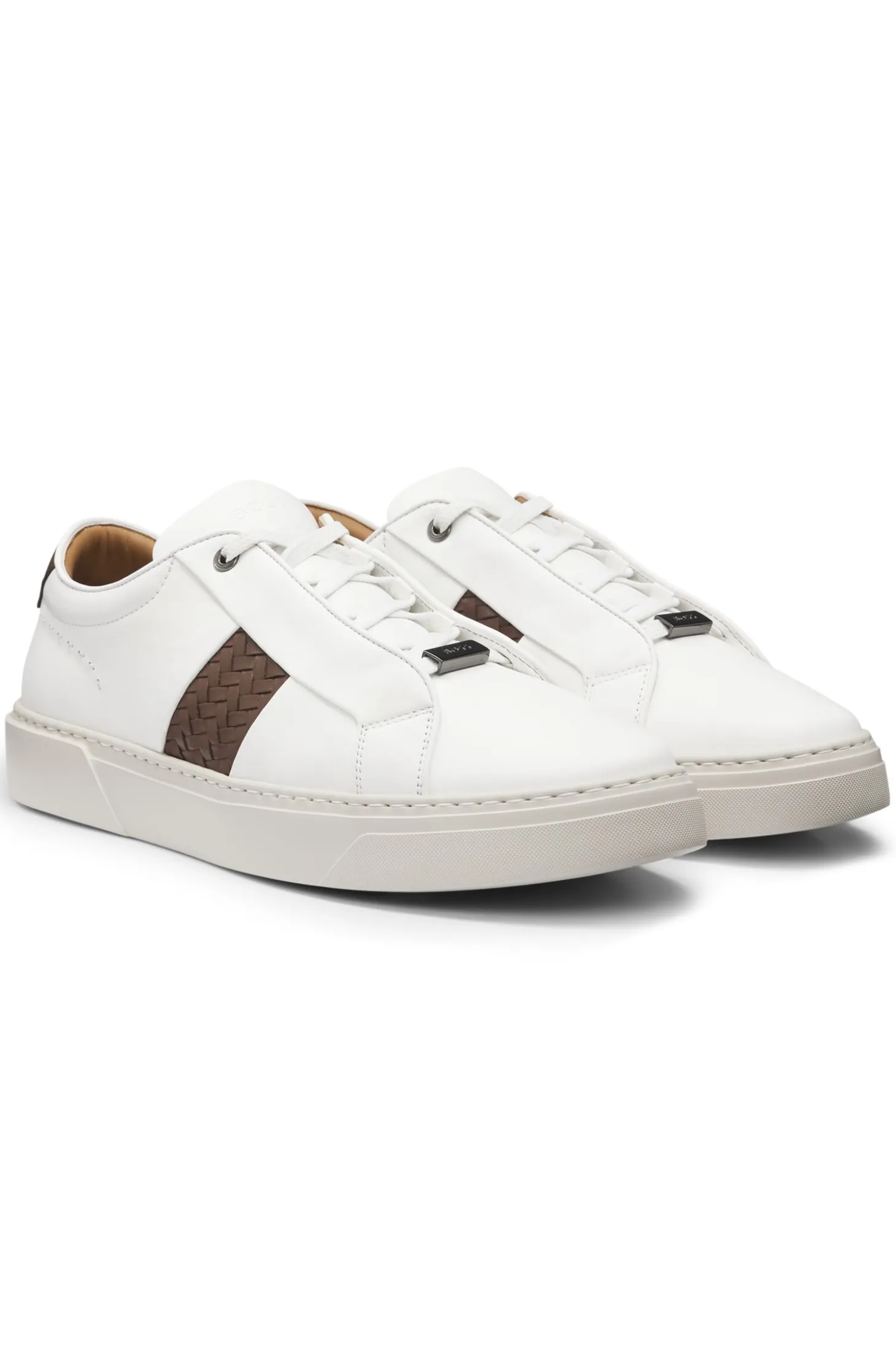Gary trainers with woven details