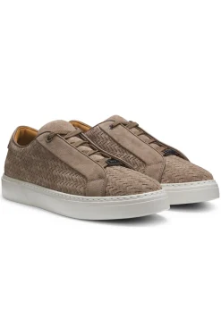 Gary trainers with woven suede uppers