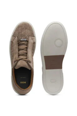 Gary trainers with woven suede uppers