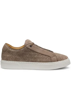 Gary trainers with woven suede uppers