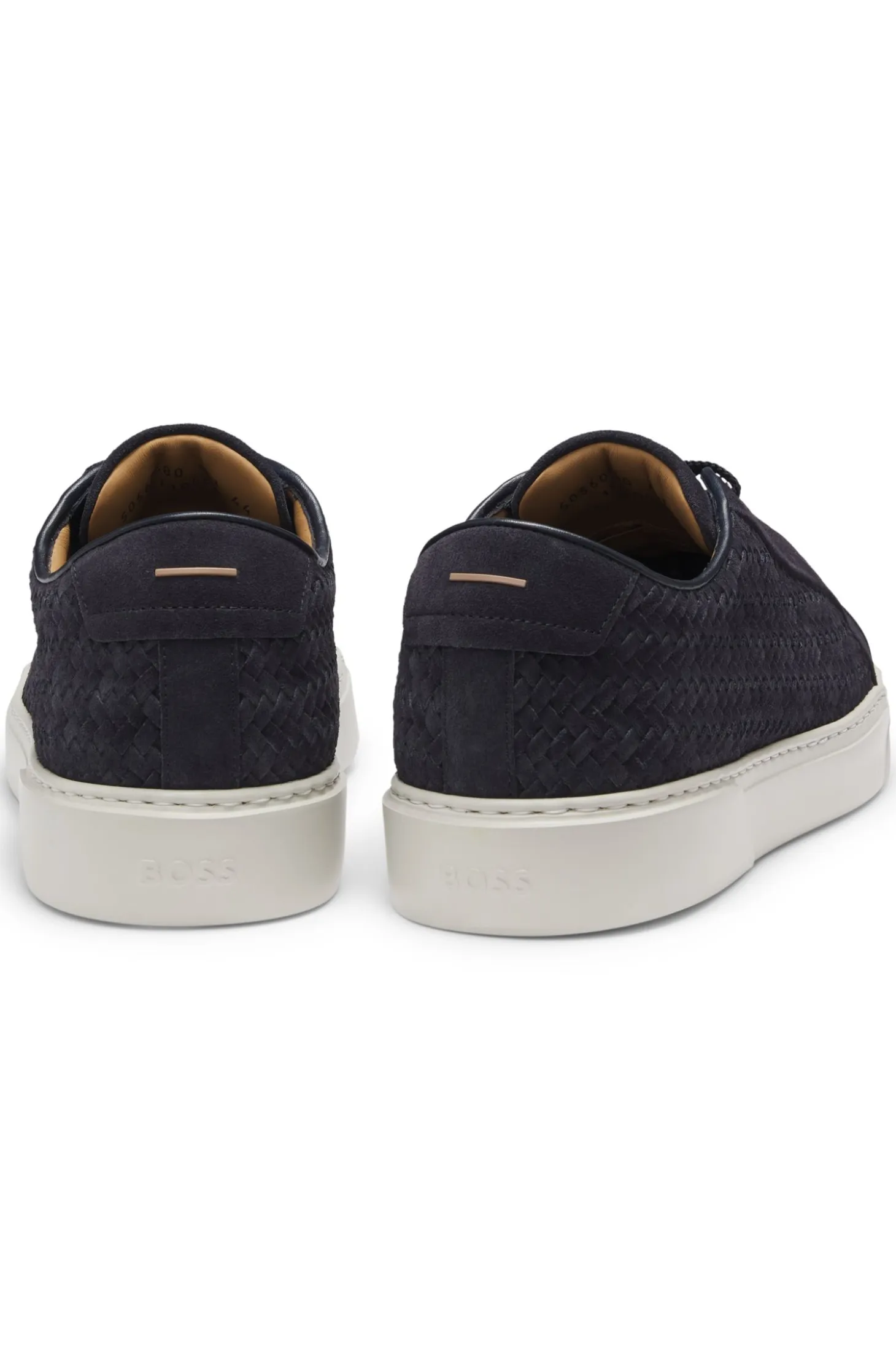 Gary trainers with woven suede uppers