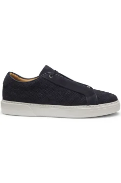 Gary trainers with woven suede uppers