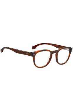 Havana-acetate optical frames with metal rivets
