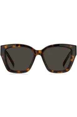 Havana-acetate sunglasses with Double B monogram