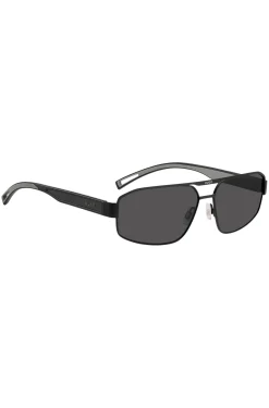 HUGO Eyewear Wrap-style sunglasses with rubber logo