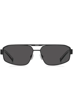 HUGO Eyewear Wrap-style sunglasses with rubber logo