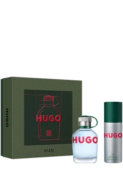 HUGO Man Eau de Toilette 75ml gift set
