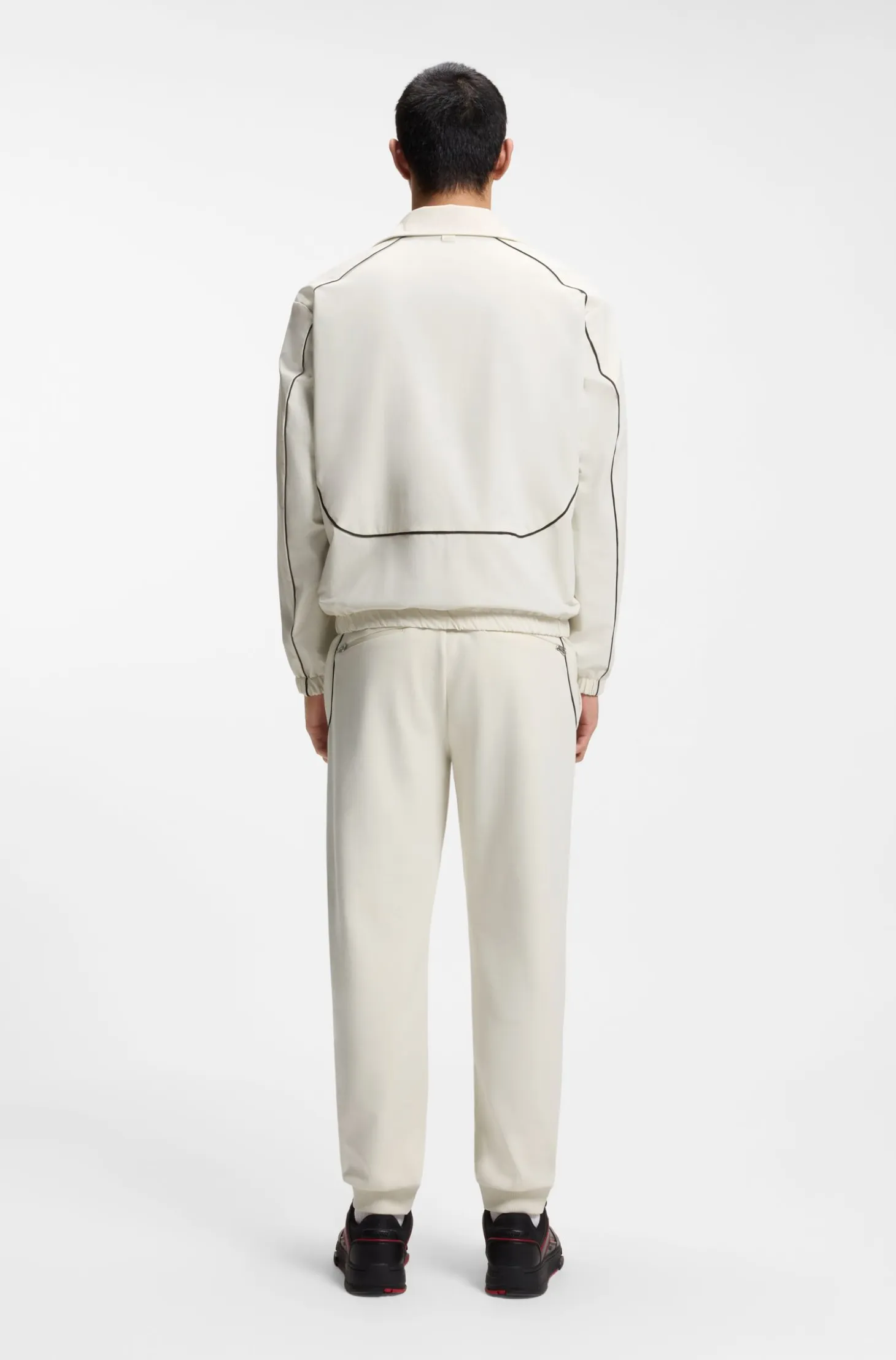 HUGO x RB zip-up jacket with bull motif