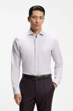 Italian-made belt in grained leather