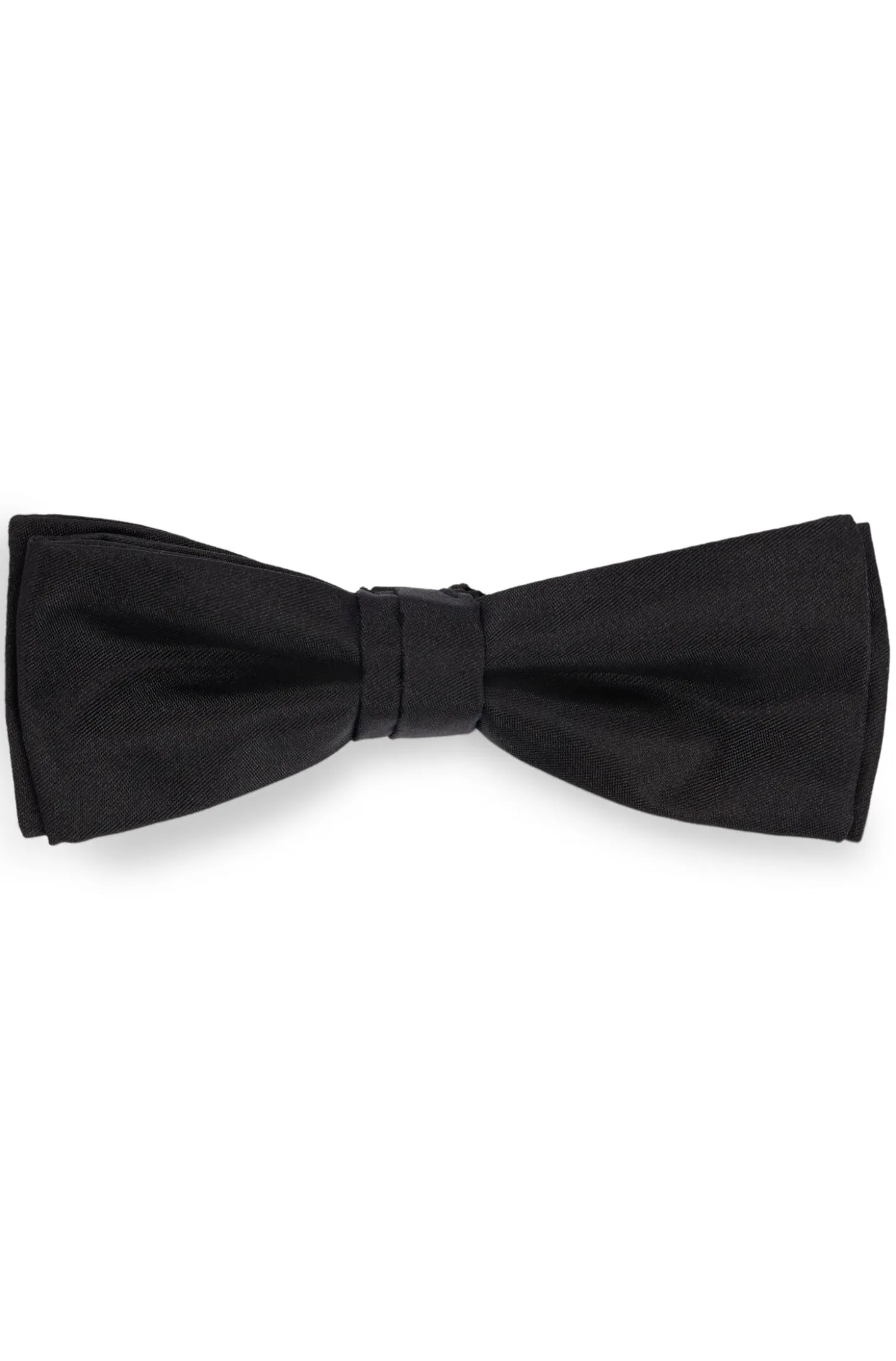 Italian-made bow tie in silk jacquard