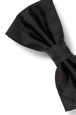 Italian-made bow tie in silk jacquard