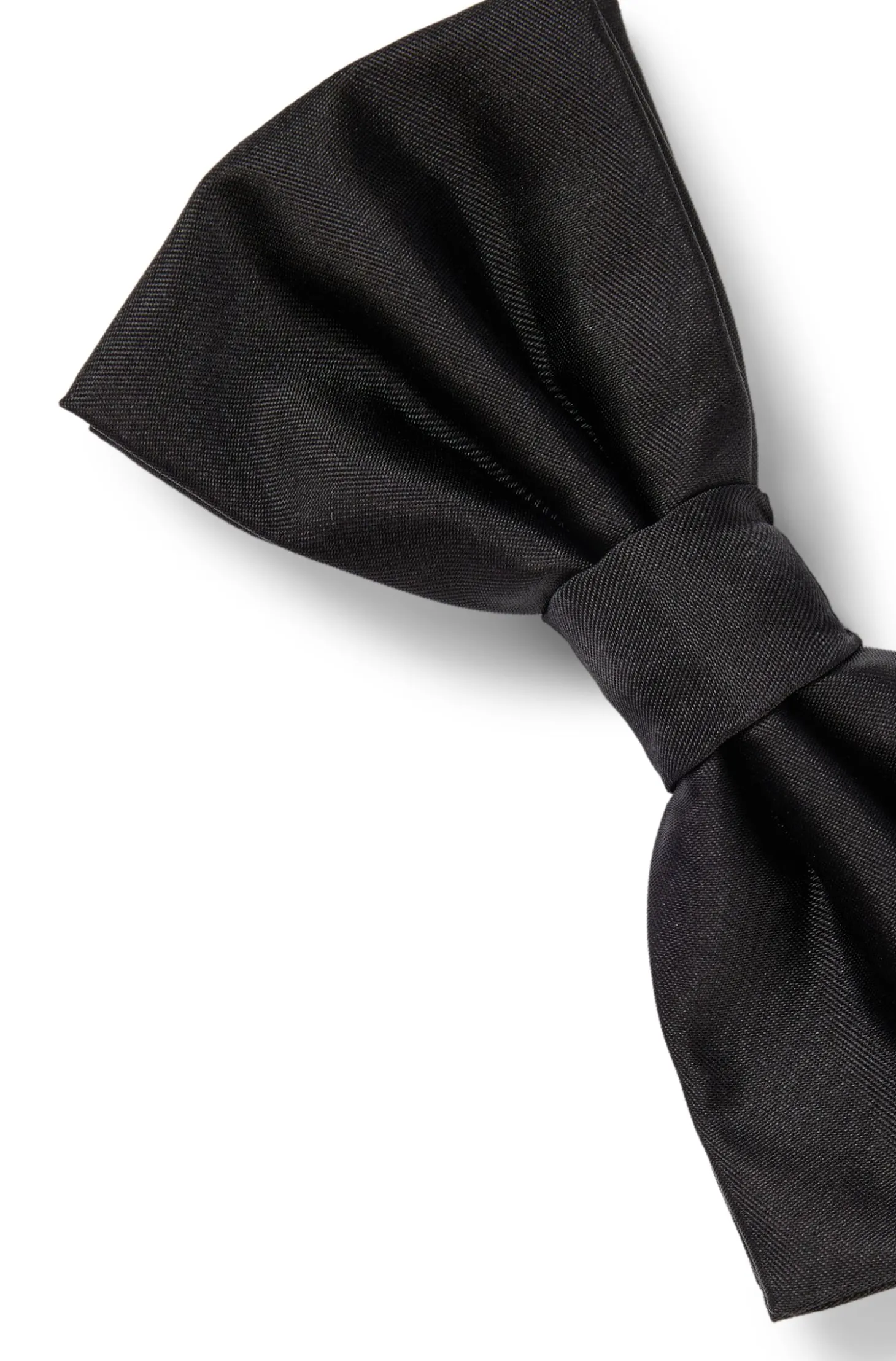 Italian-made bow tie in silk jacquard