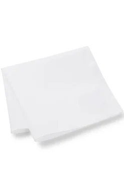 Italian-made pocket square in easy-iron cotton