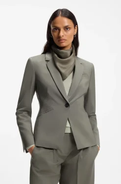 Italian-made scarf in printed silk twill