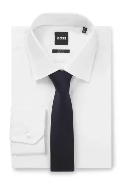 Italian-made tie in pure-silk jacquard
