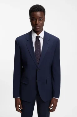 Italian-made tie in silk with jacquard-woven dots