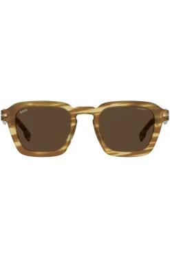 Limited-edition Italian-crafted sunglasses in patterned acetate