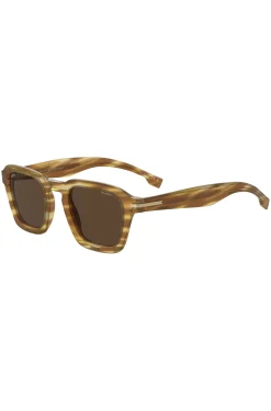 Limited-edition Italian-crafted sunglasses in patterned acetate