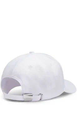 Logo cap in lustrous twill with country-flag badge