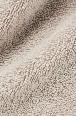 Logo-embroidered wash mitt in Aegean cotton