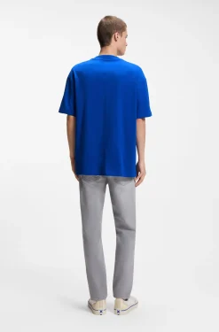 Logo-flag T-shirt in cotton jersey
