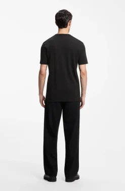 Logo-print T-shirt in cotton jersey