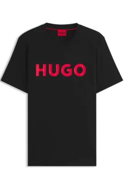 Logo-print T-shirt in cotton jersey