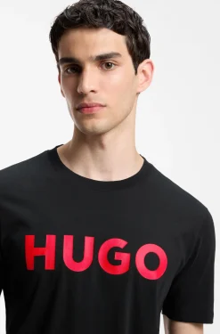 Logo-print T-shirt in cotton jersey