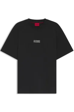 Logo T-shirt in cotton jersey