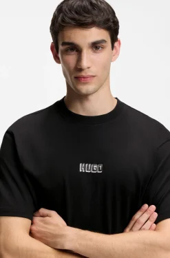 Logo T-shirt in cotton jersey