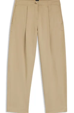 Loose-fit chinos in stretch-cotton twill